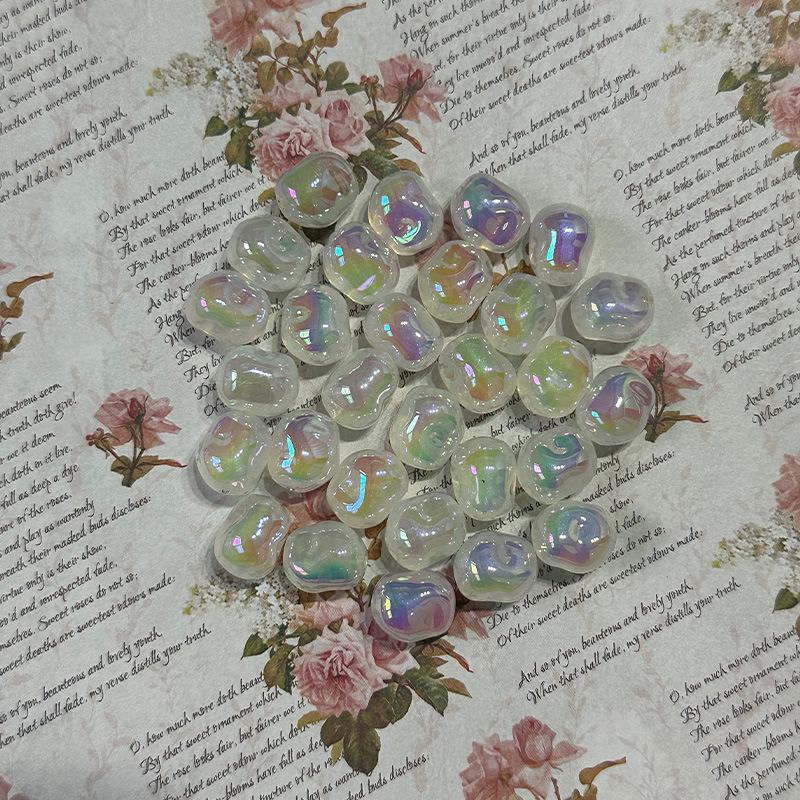 Pearlescent Mermaid Iridescent Acrylic Beads for DIY Jewelry Making 11mm × 13mm
Pearlescent Mermaid Iridescent Acrylic Beads for DIY Jewelry Making 11mm × 13mm