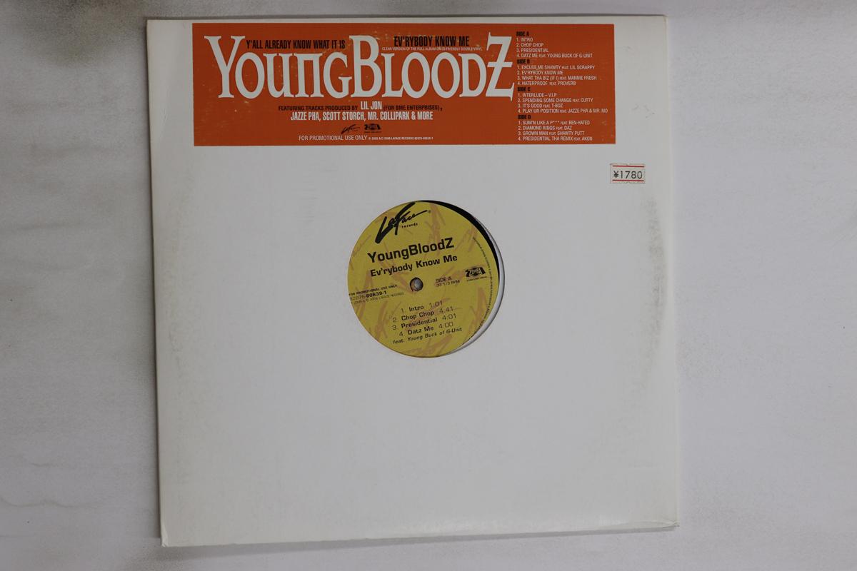 LP Record YOUNGBLOODZ Evrybody Know Me 82876806391 LAFACE RECORDS 2005 US Rap HipHopRB Used
LP Record YOUNGBLOODZ Evrybody Know Me 82876806391 LAFACE RECORDS 2005 US Rap HipHopRB Used