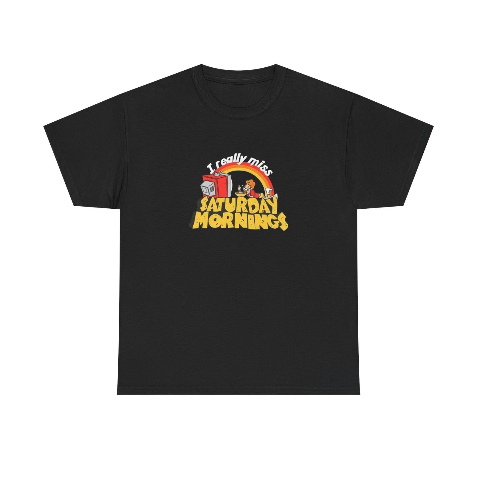 Saturday Mornings Vintage Graphic T Shirt Mens Womens Tees Top NEW S-5XL Unisex Heavy Cotton Tee 4XL
Saturday Mornings Vintage Graphic T Shirt Mens Womens Tees Top NEW S-5XL Unisex Heavy Cotton Tee 4XL