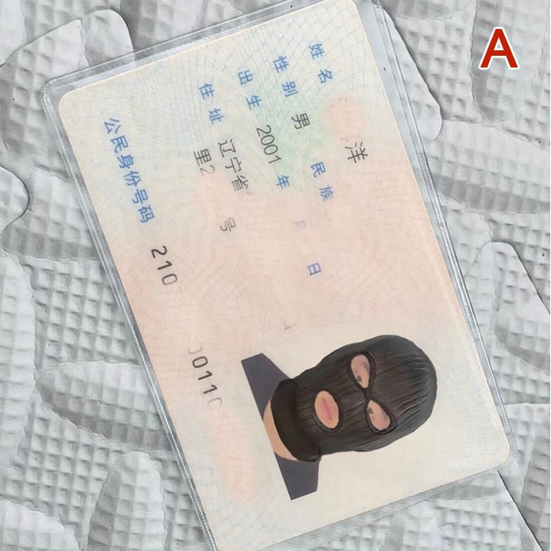 Spoof Funny Card Badge Holder Business Credit Cards Bank Id Card Clip School Supplies New Transparent Card Cover A
Spoof Funny Card Badge Holder Business Credit Cards Bank Id Card Clip School Supplies New Transparent Card Cover A