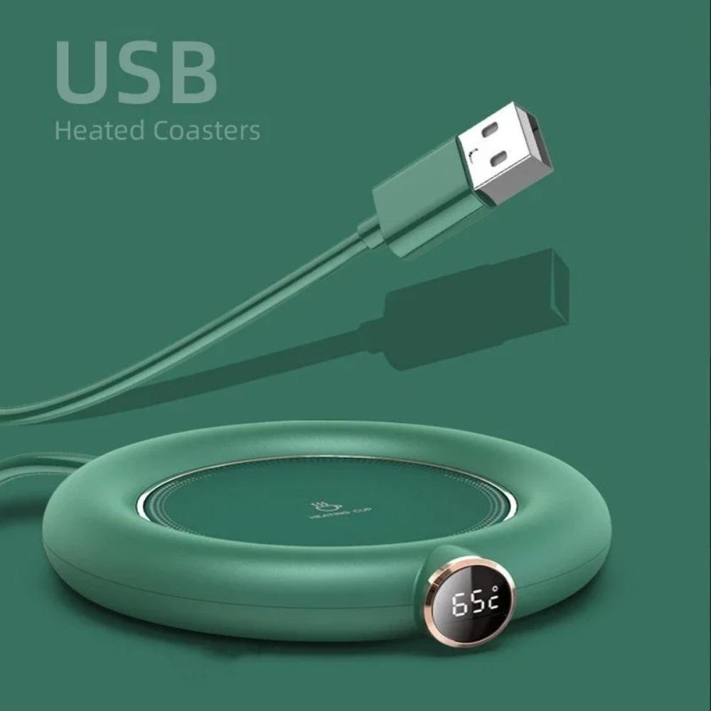 Подставка под чашку с подогревом от USB, подставка под кружку с постоянной температурой, 3-скоростной цифровой дисплей, регулировка времени нагрева для молока
Подставка под чашку с подогревом от USB, подставка под кружку с постоянной температурой, 3-скоростной цифровой дисплей, регулировка времени нагрева для молока