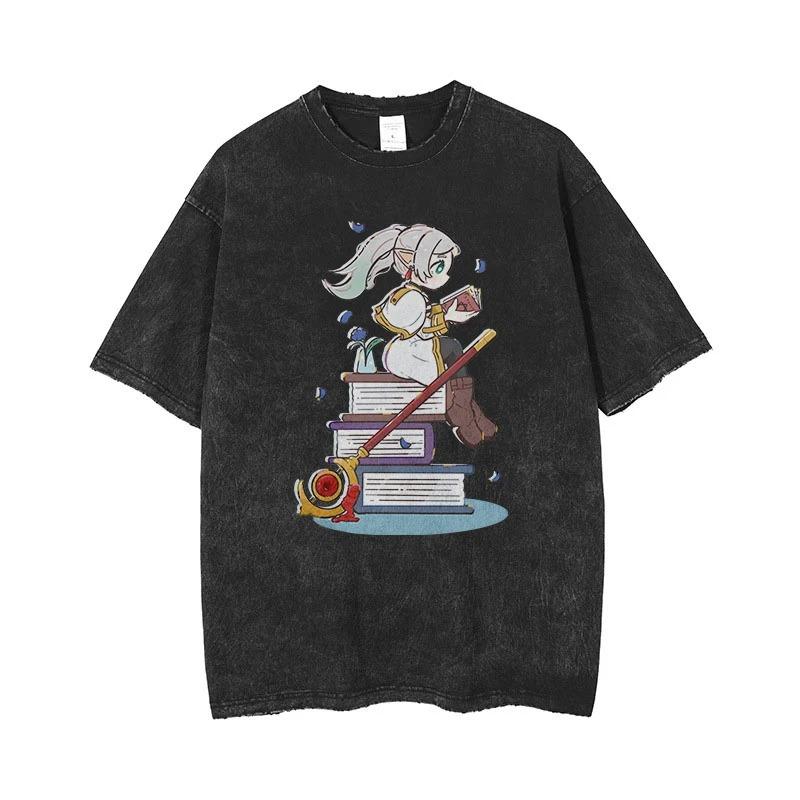 Japan Anime Frieren: Beyond Journey s End Graphic Print T-Shirt Men Women Streetwear Harajuku Fashion Retro Washed Cotton Oversized Top Summer New Tee XXXL дубильна кора
Japan Anime Frieren: Beyond Journey s End Graphic Print T-Shirt Men Women Streetwear Harajuku Fashion Retro Washed Cotton Oversized Top Summer New Tee XXXL дубильна кора
