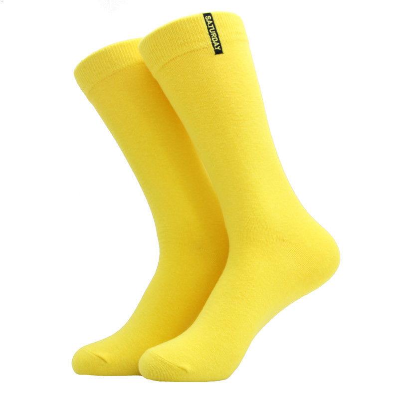 Men s Cotton Work Socks Solid Color British Style Business Weekly Dress Socks 1 Pair жовтий
Men s Cotton Work Socks Solid Color British Style Business Weekly Dress Socks 1 Pair жовтий