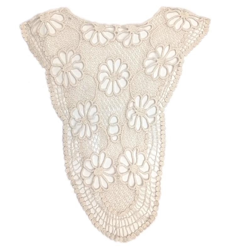 Бавовняний задній комір бавовняна вишивка нитками накладний комір чиста бавовна вишитий корсаж DIY мереживні аксесуари тривимірний порожнистий комір Apricot&
Бавовняний задній комір бавовняна вишивка нитками накладний комір чиста бавовна вишитий корсаж DIY мереживні аксесуари тривимірний порожнистий комір Apricot&