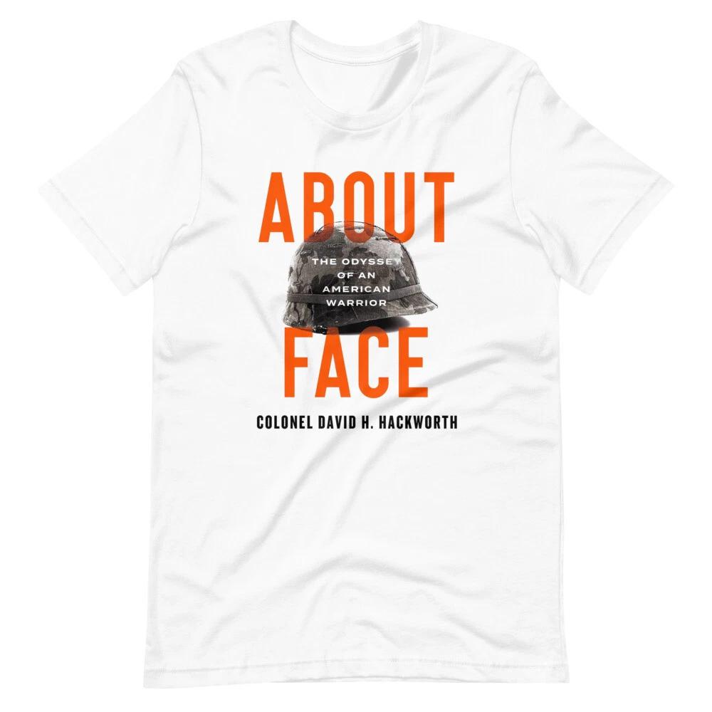 ABOUT FACE Hackworth Jocko Podcast Tee Short-Sleeve Unisex 100% Cotton T-shirt Mens Tees Top 4XL
ABOUT FACE Hackworth Jocko Podcast Tee Short-Sleeve Unisex 100% Cotton T-shirt Mens Tees Top 4XL