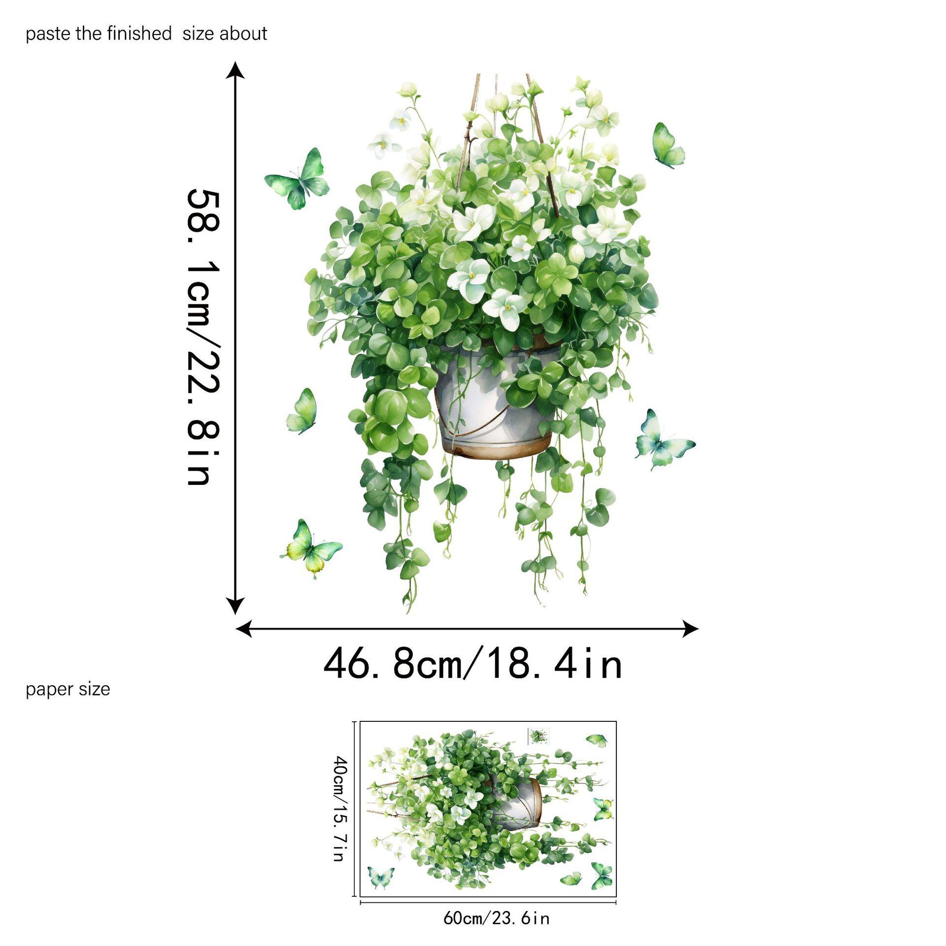 Green Leaf Vine PVC Static Glass Stickers - Small Fresh DIY Decals for Living Room Bedroom Home Decoration 40x60cm
Green Leaf Vine PVC Static Glass Stickers - Small Fresh DIY Decals for Living Room Bedroom Home Decoration 40x60cm