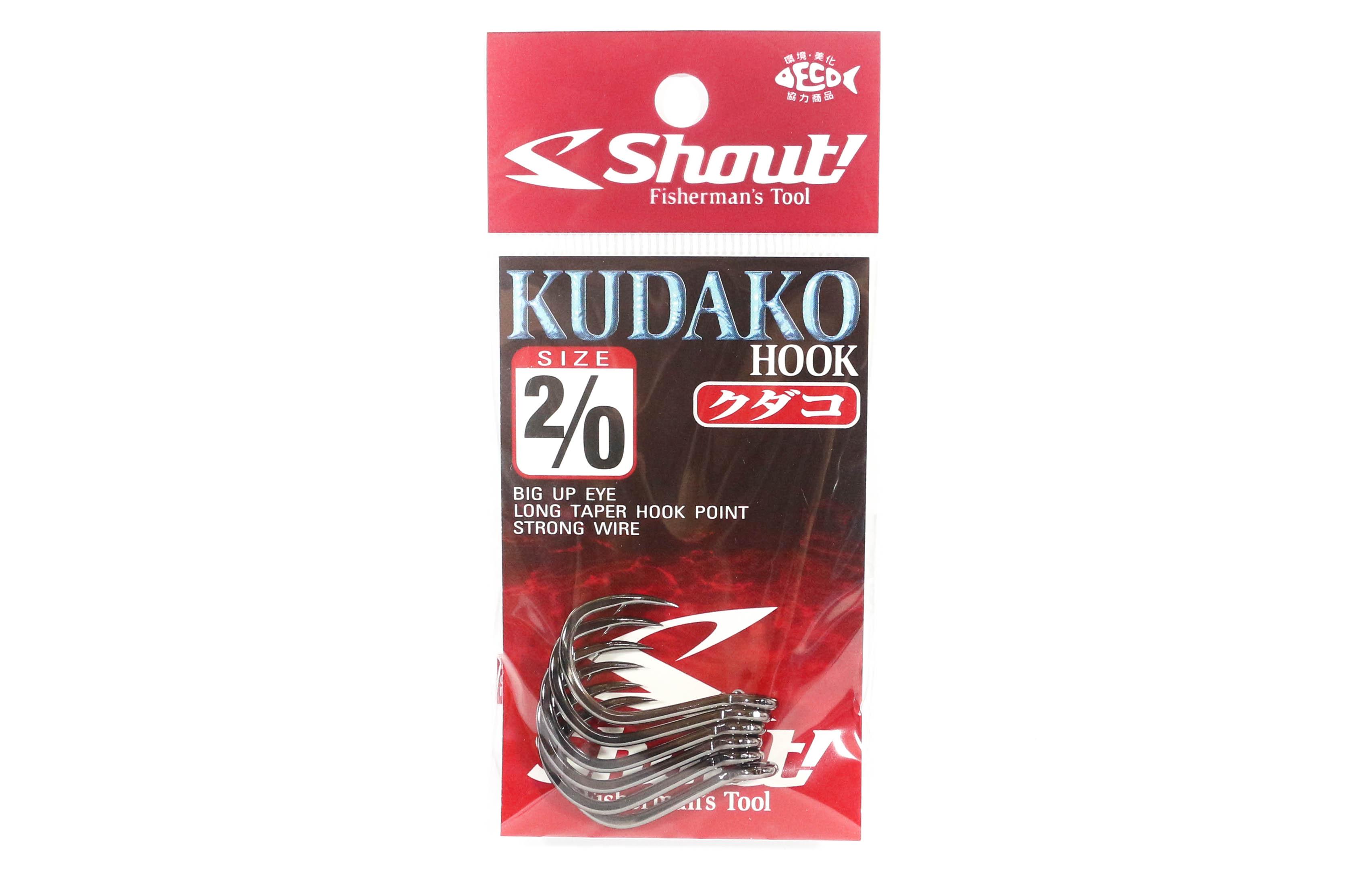 Shout 06-KH Kudako Power Jigging одинарный крючок, черный, размер 2/0 (9202) 
Shout 06-KH Kudako Power Jigging одинарный крючок, черный, размер 2/0 (9202)