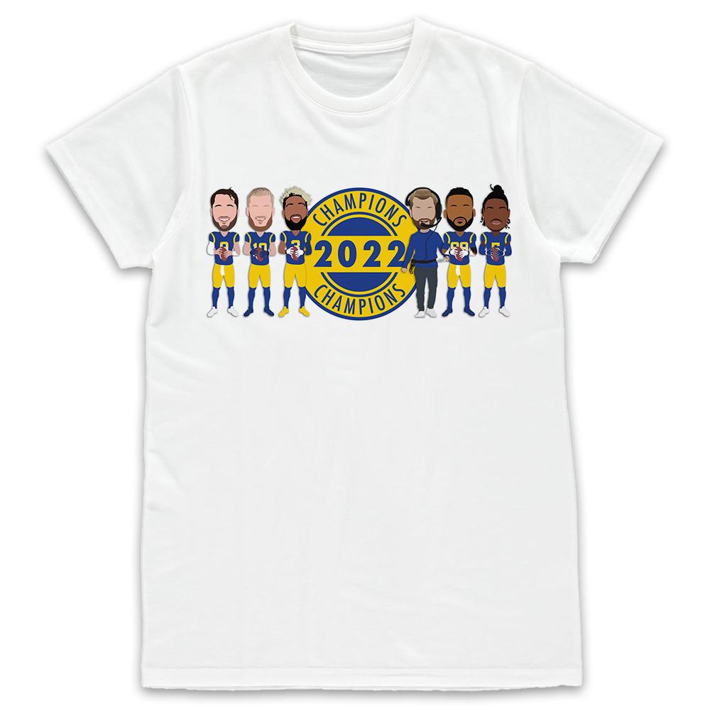 Футболка Rams Champions 2022 по американскому футболу Xx Los Angeles La унисекс футболка
Футболка Rams Champions 2022 по американскому футболу Xx Los Angeles La унисекс футболка