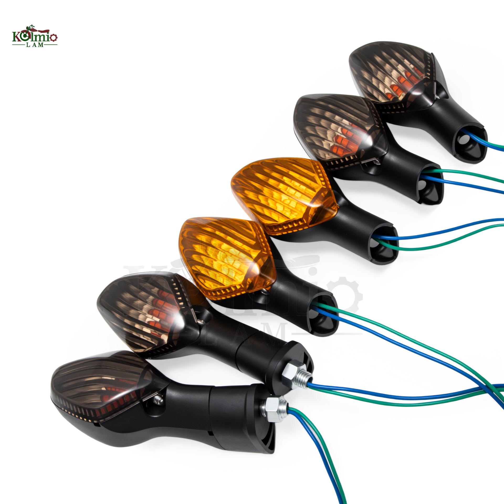 Turn Signal Lights Compatible with Honda CBR300R, CB650F, CBR650F, NC700S/X, CRF250L Short Leg Titanium
Turn Signal Lights Compatible with Honda CBR300R, CB650F, CBR650F, NC700S/X, CRF250L Short Leg Titanium