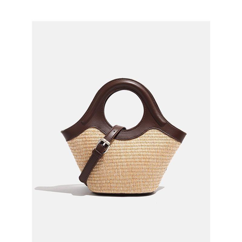 Summer Vacation Handbag - Versatile and Stylish Crossbody Bucket Bag Made of Woven Fabric кавовий
Summer Vacation Handbag - Versatile and Stylish Crossbody Bucket Bag Made of Woven Fabric кавовий