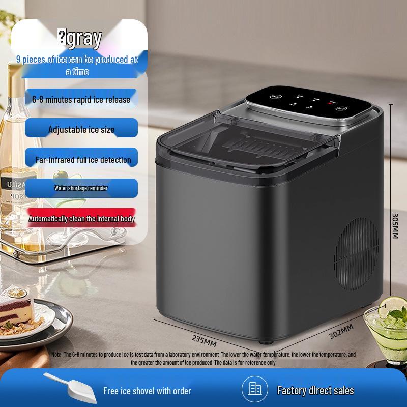 Large Capacity Automatic Ice Maker for Homes, Dorms, Cafes, & Street Vendors Please order for more than 2000 units
Large Capacity Automatic Ice Maker for Homes, Dorms, Cafes, & Street Vendors Please order for more than 2000 units