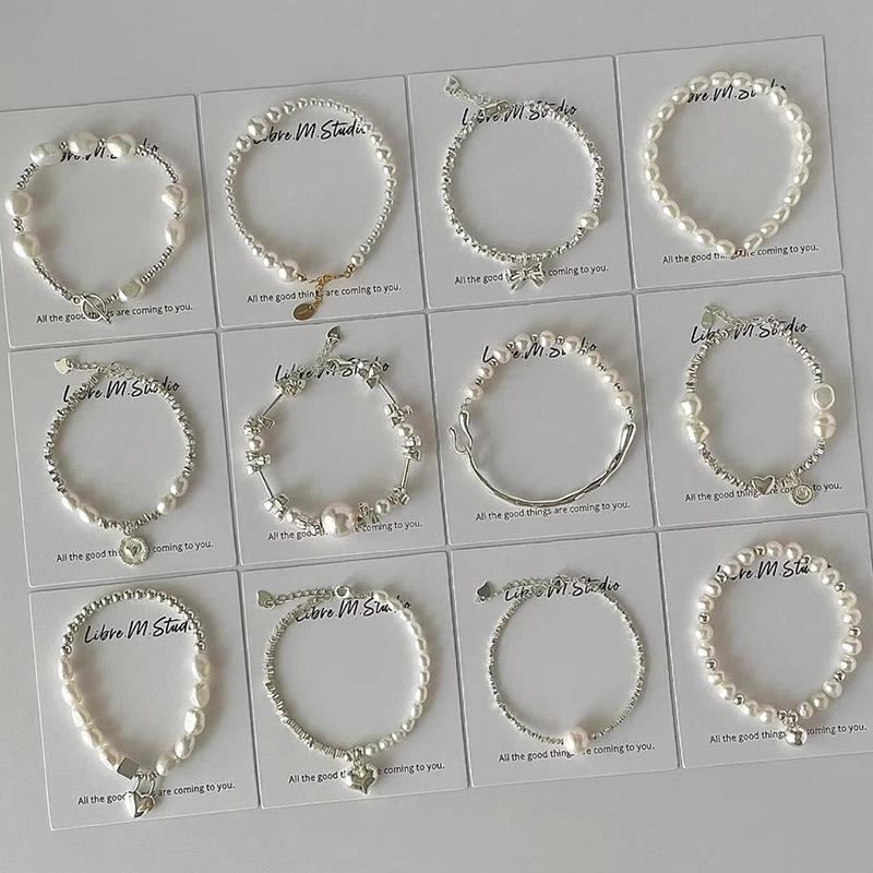 Extremely Fine Silver Pearl Bracelet Women S High-End Sense Light Luxury Niche Exquisite Stacking Bracelet Accessories
Extremely Fine Silver Pearl Bracelet Women S High-End Sense Light Luxury Niche Exquisite Stacking Bracelet Accessories