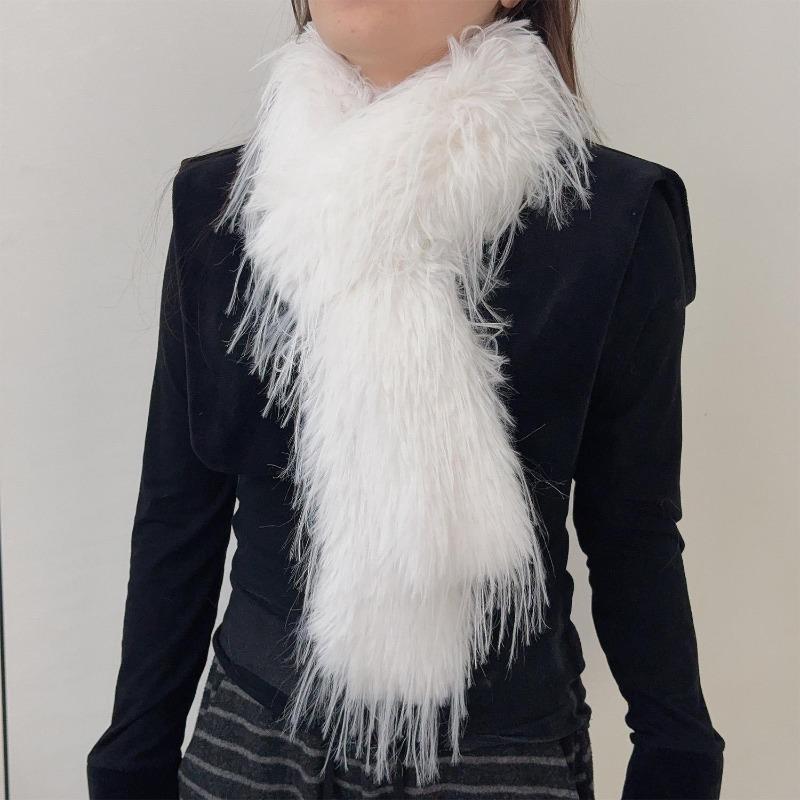 Winter Korean 192cm Long and Thick Scarf Fashionable Plush Long Strip Scarf Women s Imitation Mink Fur Y2K Girl Scarf for Warm белый
Winter Korean 192cm Long and Thick Scarf Fashionable Plush Long Strip Scarf Women s Imitation Mink Fur Y2K Girl Scarf for Warm белый