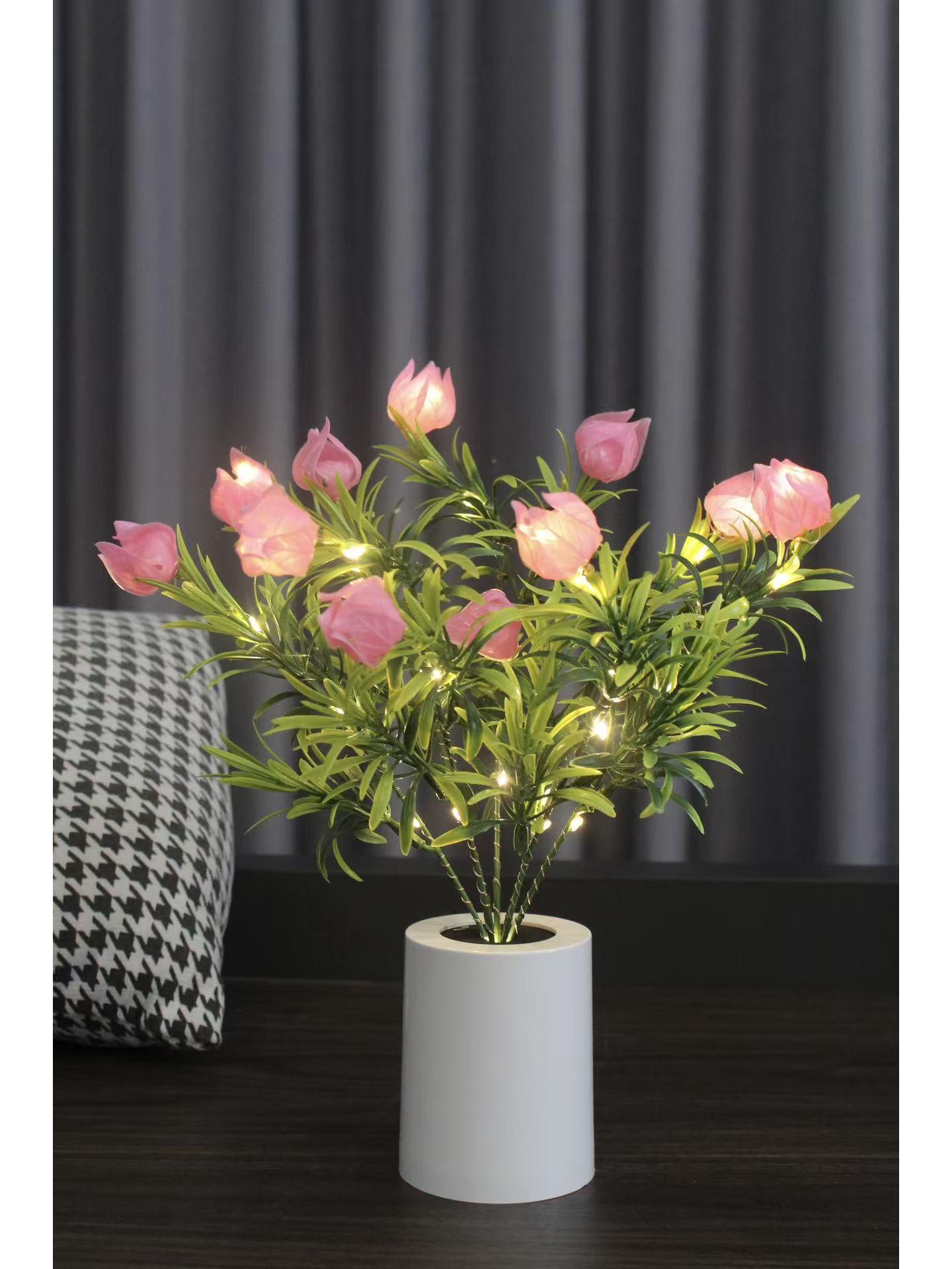 Sunflower Gardenia LED Night Light: Creative Bedroom Bedside Lamp & Decorative Desktop Ornament
Sunflower Gardenia LED Night Light: Creative Bedroom Bedside Lamp & Decorative Desktop Ornament