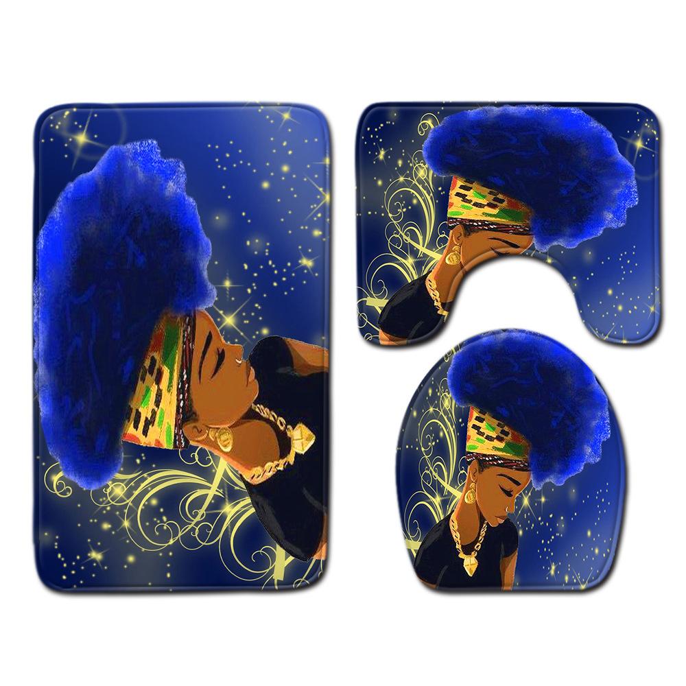 African Women S Bathroom Floor Mat Three-Piece Bathroom Carpet Toilet Mat Set Doormat Bathroom Non-Slip Mat 45cmx75cm
African Women S Bathroom Floor Mat Three-Piece Bathroom Carpet Toilet Mat Set Doormat Bathroom Non-Slip Mat 45cmx75cm