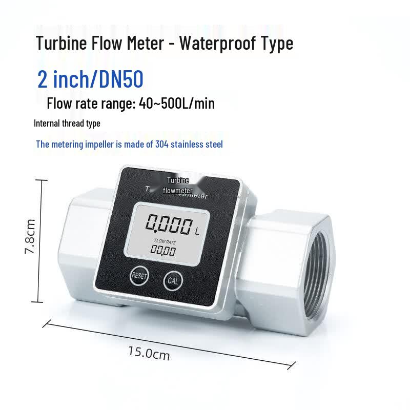 Aokewen DN50/2-inch Digital Turbine Flowmeter
Aokewen DN50/2-inch Digital Turbine Flowmeter