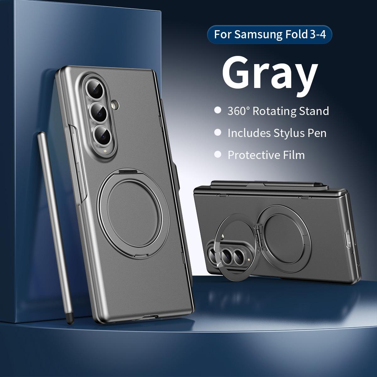 For Samsung Galaxy Z Fold3 Fold4 Case with Stylus Pen Magsafe 360° Rotation Stand Hinge Screen Protector Full Protection Cover Plastic&Galaxy Z Fold4 серый
For Samsung Galaxy Z Fold3 Fold4 Case with Stylus Pen Magsafe 360° Rotation Stand Hinge Screen Protector Full Protection Cover Plastic&Galaxy Z Fold4 серый