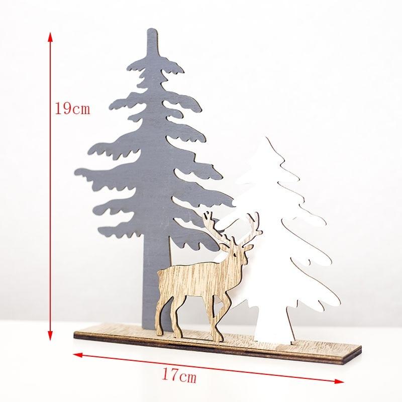 Christmas Wooden Tabletop Decorations - Assorted Styles Home Holiday Festive Ornaments Creative Christmas Gifts
Christmas Wooden Tabletop Decorations - Assorted Styles Home Holiday Festive Ornaments Creative Christmas Gifts