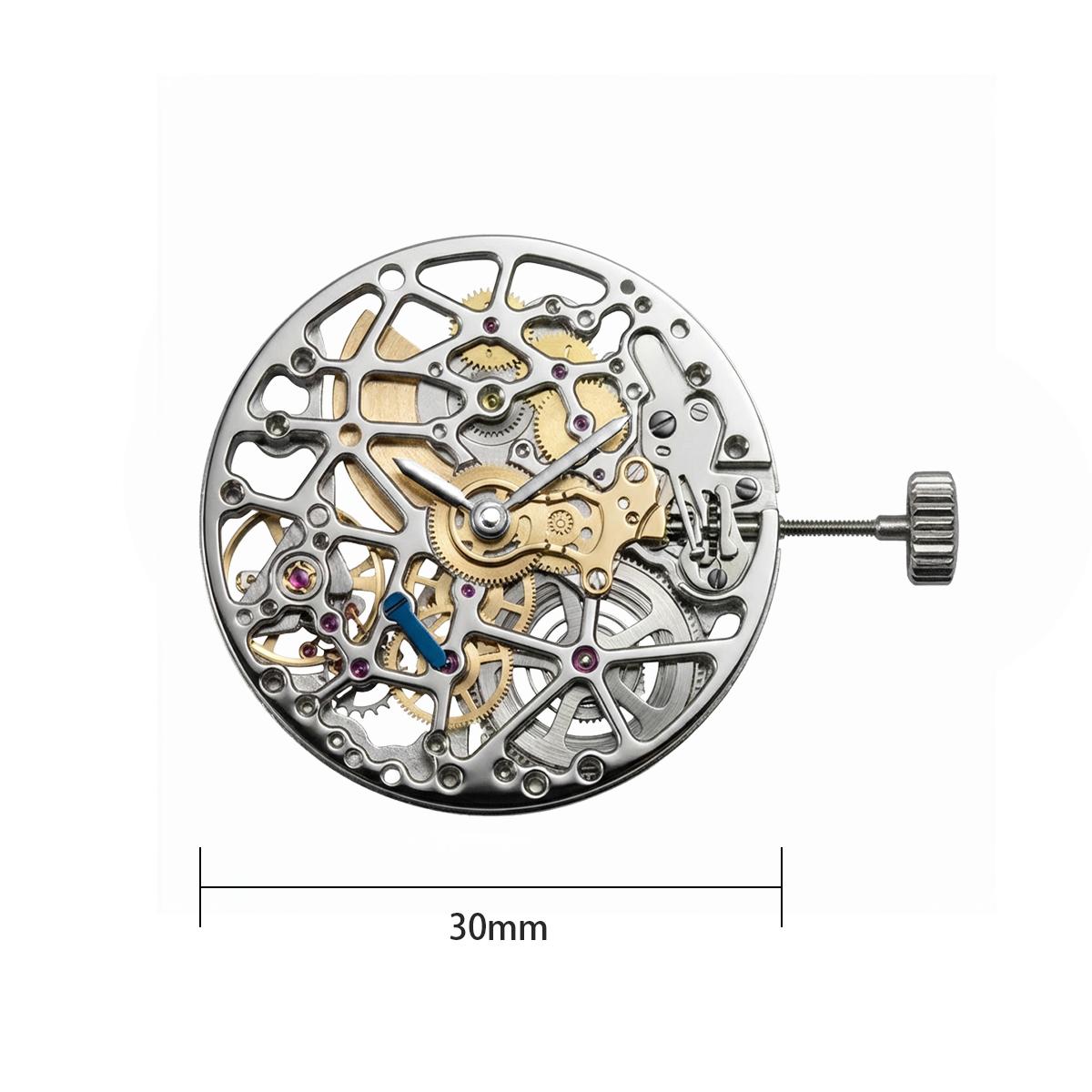 550AA/5500A Automatic Mechanic Movement 33 Jewels Movement Hollowed Out Hand-Winding Watch Movement Watch Repair Accessories
550AA/5500A Automatic Mechanic Movement 33 Jewels Movement Hollowed Out Hand-Winding Watch Movement Watch Repair Accessories