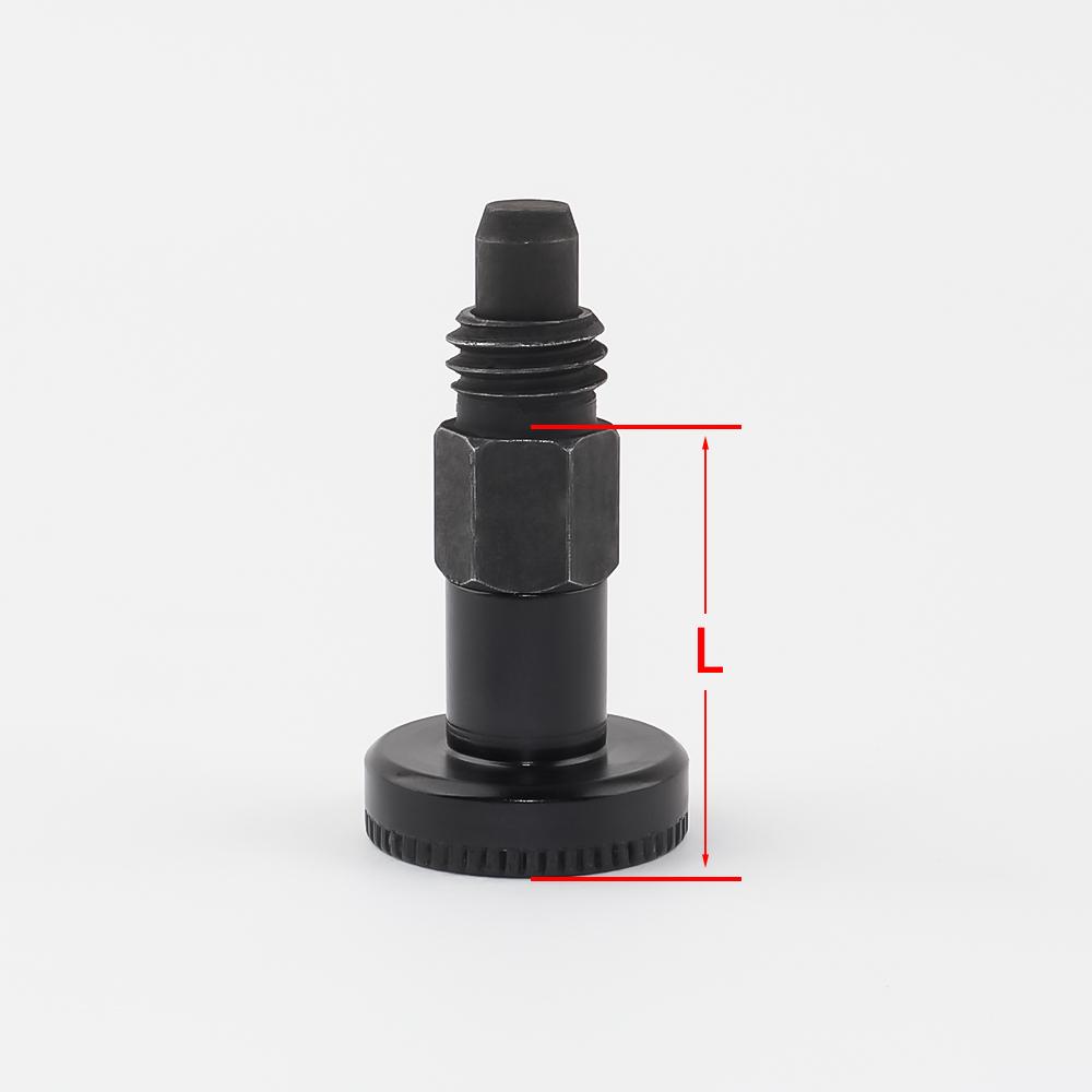 Non Lock-Out Spring Lock Pin M8 Spring Plunger Aluminum Knob Locating Pin Mini Stainless/Carbon Steel Indexing Plungers 241-B-M8-L2(20.5)
Non Lock-Out Spring Lock Pin M8 Spring Plunger Aluminum Knob Locating Pin Mini Stainless/Carbon Steel Indexing Plungers 241-B-M8-L2(20.5)