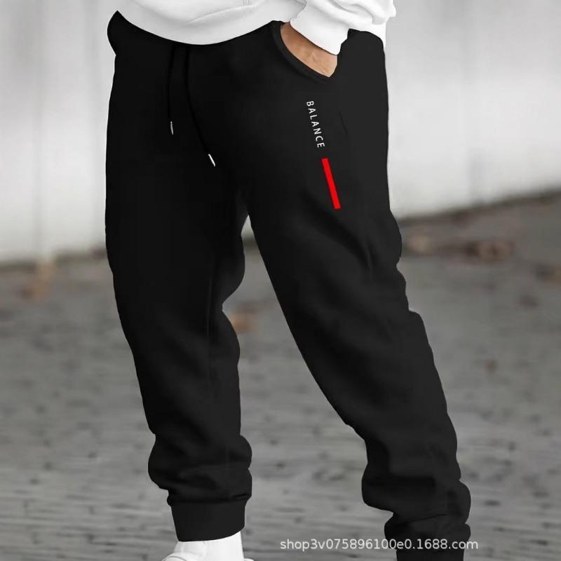 Spring Autumn Men s Jogger Pants Elastic Waist Drawstring Casual Sweatpants with Print S чорний
Spring Autumn Men s Jogger Pants Elastic Waist Drawstring Casual Sweatpants with Print S чорний