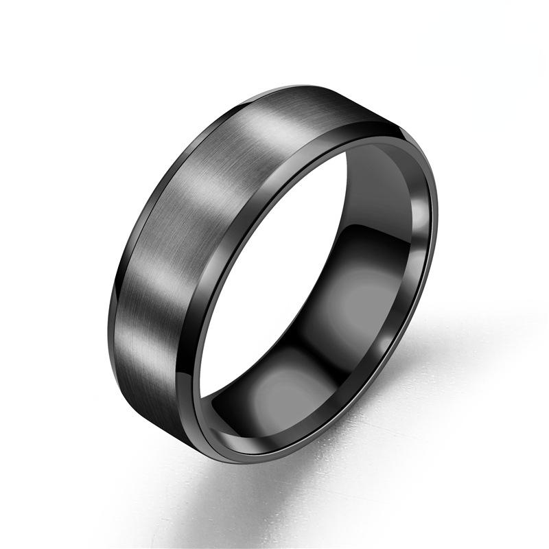 4 Colors Classic 8mm Mens Ring Surface Brushed Stainless Steel Simple Ring for Women Wedding Band Couples Zircon Accessories 11 чорний
4 Colors Classic 8mm Mens Ring Surface Brushed Stainless Steel Simple Ring for Women Wedding Band Couples Zircon Accessories 11 чорний