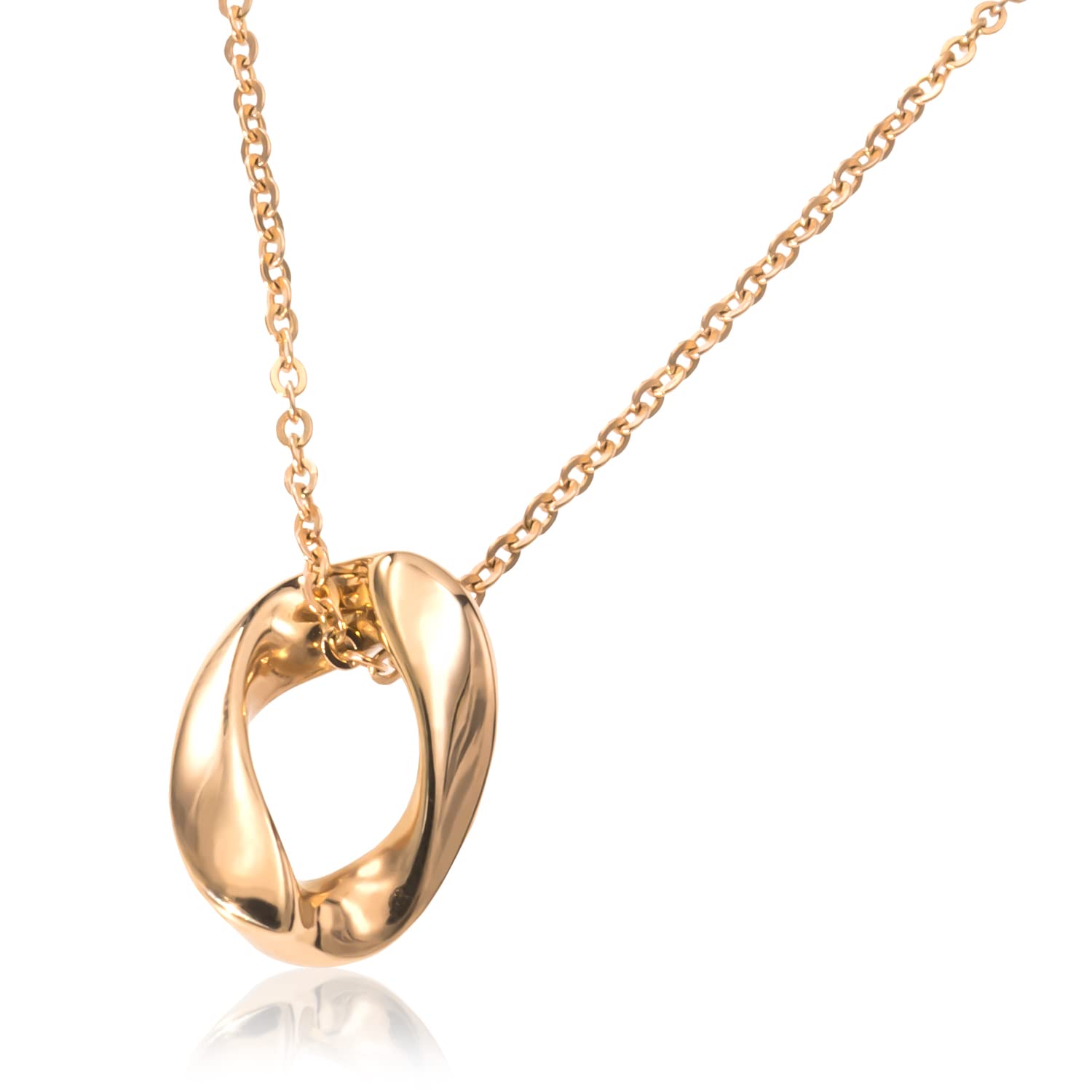 Necklace for nuance clavicle surgical stainless simple pink 40cm women, hypoallergenic, curve, ring, pendant, necklace, steel, accessory, NPNS092R40,
Necklace for nuance clavicle surgical stainless simple pink 40cm women, hypoallergenic, curve, ring, pendant, necklace, steel, accessory, NPNS092R40,