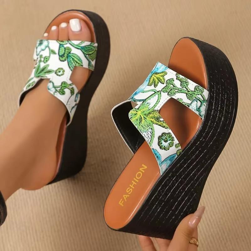 Summer Super High Heel Women Slippers Open Toe Printed Sandals Beach Fashion Wedge Slippers Women Casual Large Size Shoes Women 34 белый
Summer Super High Heel Women Slippers Open Toe Printed Sandals Beach Fashion Wedge Slippers Women Casual Large Size Shoes Women 34 белый