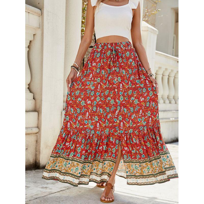 Printed Elastic Waistband Tied Skirt Women s Print Elastic Waist Tie Skirt Red S
Printed Elastic Waistband Tied Skirt Women s Print Elastic Waist Tie Skirt Red S