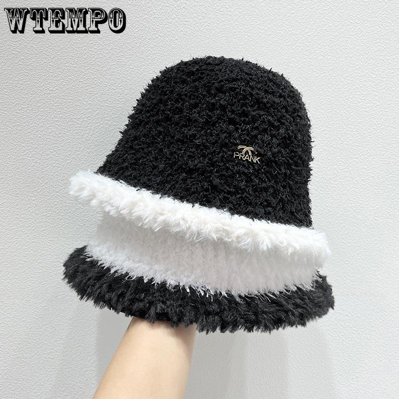 Women s Knitted Fisherman Hat Winter Versatile Color Blocked Bucket Hat Japanese Style Warm Hat one size
Women s Knitted Fisherman Hat Winter Versatile Color Blocked Bucket Hat Japanese Style Warm Hat one size