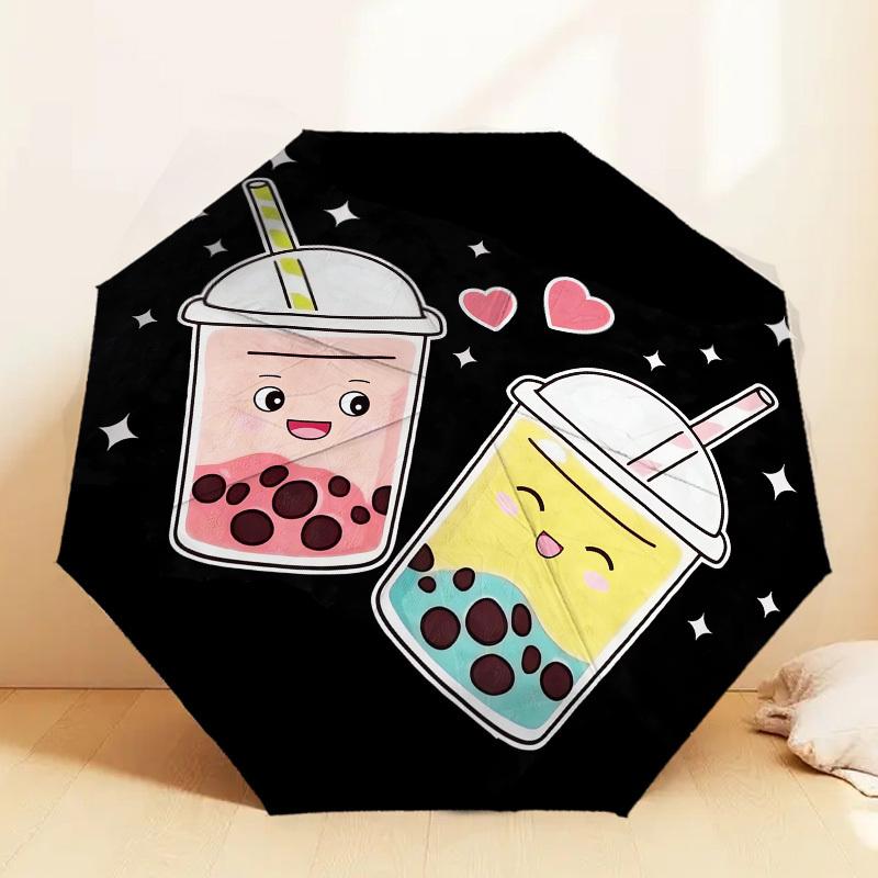 1pc Bubble Tea Pattern Umbrella Design Automatic Opening and Closing Umbrella, High-quality Travel Umbrella, c1128094
1pc Bubble Tea Pattern Umbrella Design Automatic Opening and Closing Umbrella, High-quality Travel Umbrella, c1128094