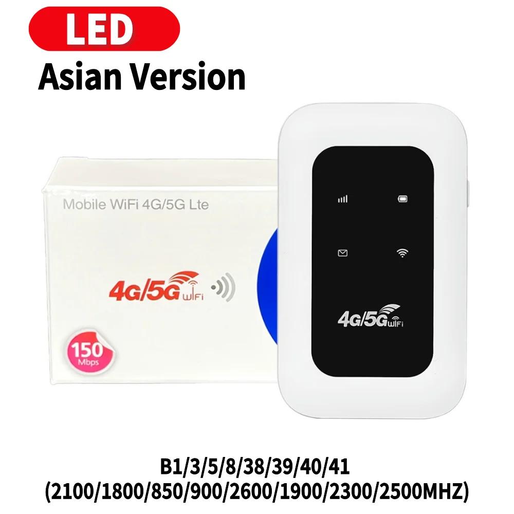 4G LTE Router Wireless WiFi Router 150Mbps Mini Outdoor WIFI Hotspot 2100mAh with SIM Card Slot 4G MiFi Router for Home Car
4G LTE Router Wireless WiFi Router 150Mbps Mini Outdoor WIFI Hotspot 2100mAh with SIM Card Slot 4G MiFi Router for Home Car