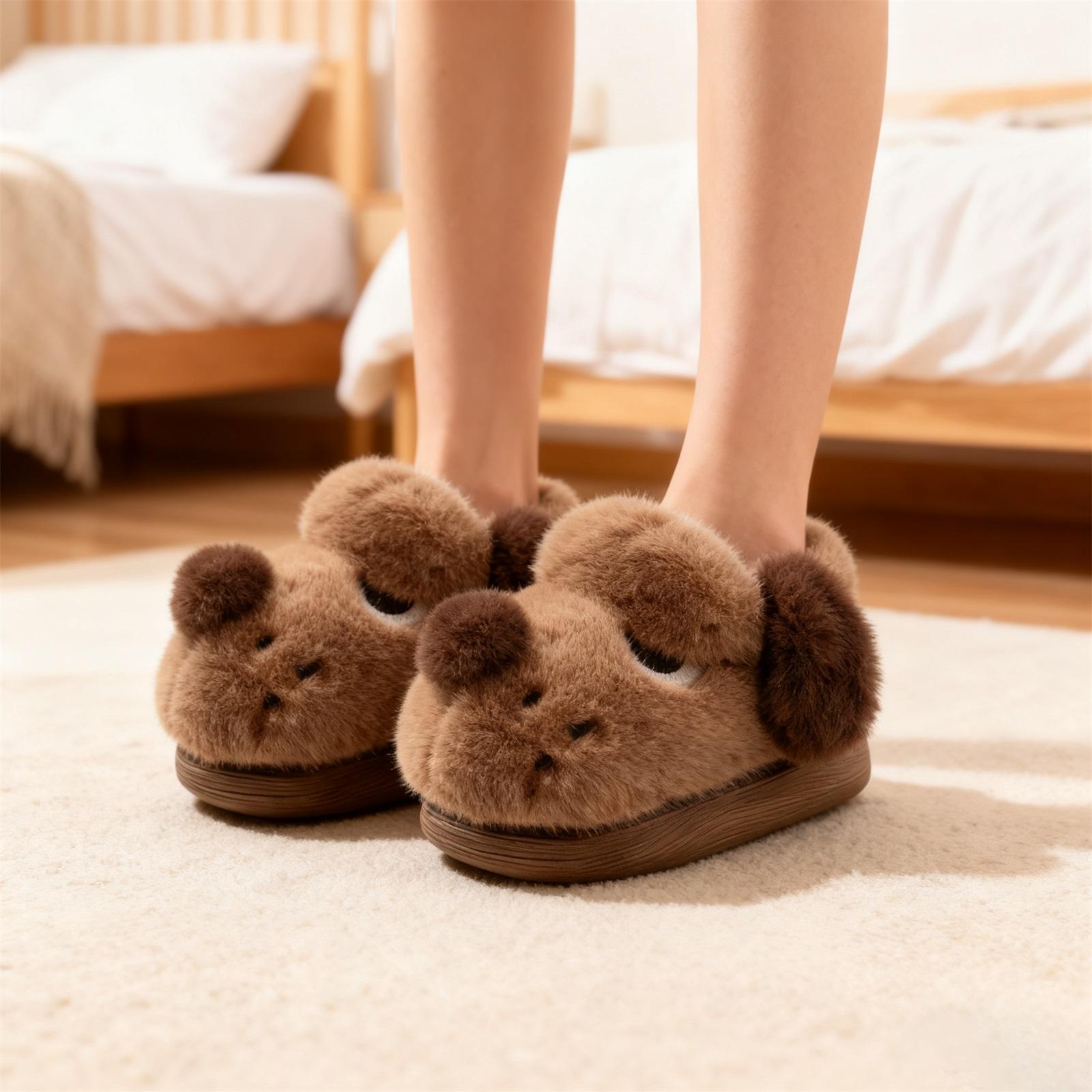 Kids Winter Warm Cotton Slippers Cute Slip-On Shoes for Boys & Girls Soft Non-Slip Soles Lightweight Easy Wear Closure 2025 22 кавовий
Kids Winter Warm Cotton Slippers Cute Slip-On Shoes for Boys & Girls Soft Non-Slip Soles Lightweight Easy Wear Closure 2025 22 кавовий