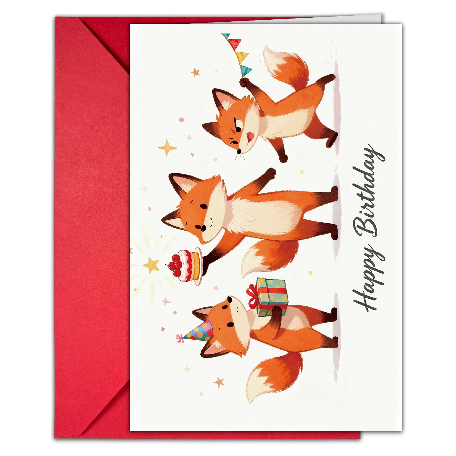 Humorous Animal Themed Birthday Card Envelope Set Large Size Handwritten Greeting Card T020401735
Humorous Animal Themed Birthday Card Envelope Set Large Size Handwritten Greeting Card T020401735