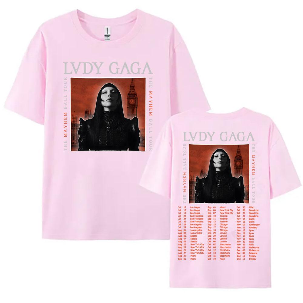 The MAYHEM Ball Tour 2025 Tshirt Lady Gaga Singer Printing Tshirts Cotton Summer Short Sleeve T Shirt Round Neck Women Clothes 4XL
The MAYHEM Ball Tour 2025 Tshirt Lady Gaga Singer Printing Tshirts Cotton Summer Short Sleeve T Shirt Round Neck Women Clothes 4XL