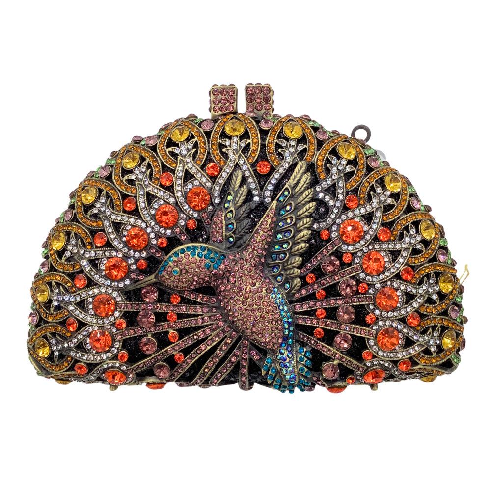 Bird Diamond Evening Clutch Bag WHTUOHENG Rhinestone Party Bag Cocktail Purse Crystal Women Dinner Prom Handbags Stone Clutches 17cmX10.5cmX6.5cm
Bird Diamond Evening Clutch Bag WHTUOHENG Rhinestone Party Bag Cocktail Purse Crystal Women Dinner Prom Handbags Stone Clutches 17cmX10.5cmX6.5cm