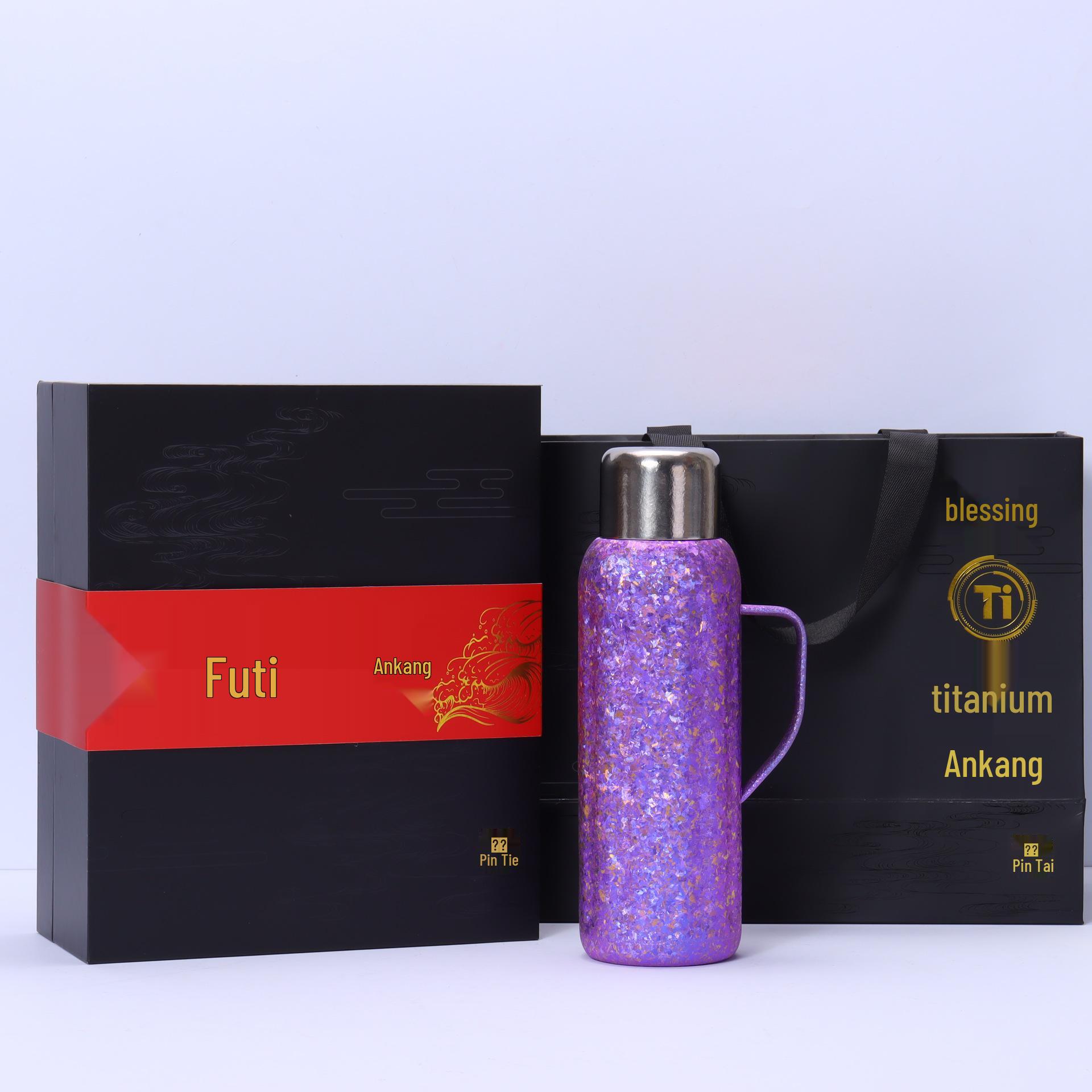 Pure Titanium Thermos Pot with Handle and Thermometer Lid – Insulated Cup for Tea, Home, and Office Use 800ml
Pure Titanium Thermos Pot with Handle and Thermometer Lid – Insulated Cup for Tea, Home, and Office Use 800ml