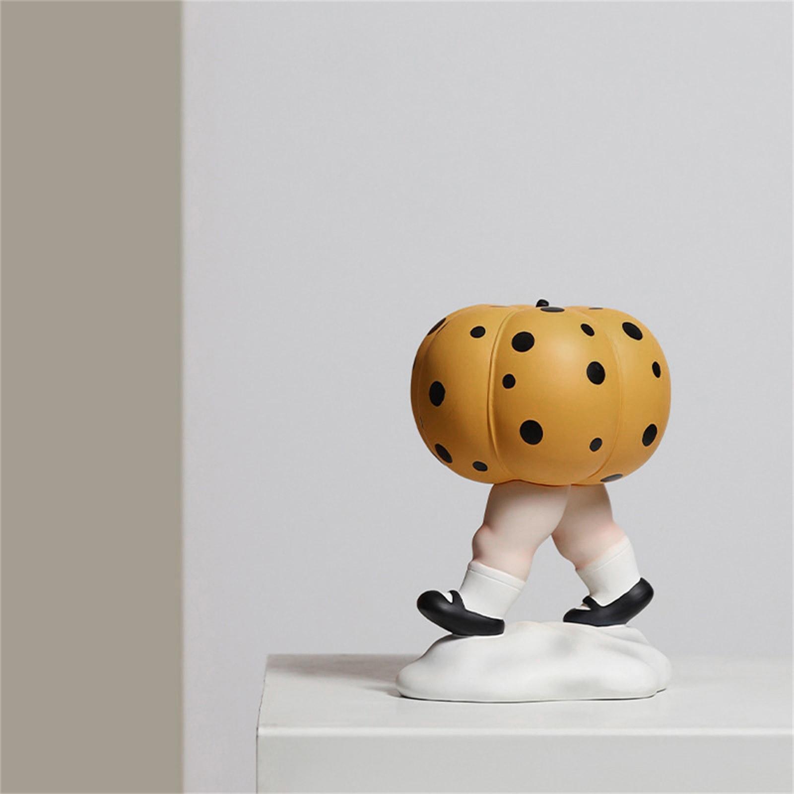 Polka Dot Pumpkin Resin Desktop Ornament Walking Legs Decorative Sculpture for Home Office Tabletop Display Unique Figurine Accent One Size
Polka Dot Pumpkin Resin Desktop Ornament Walking Legs Decorative Sculpture for Home Office Tabletop Display Unique Figurine Accent One Size