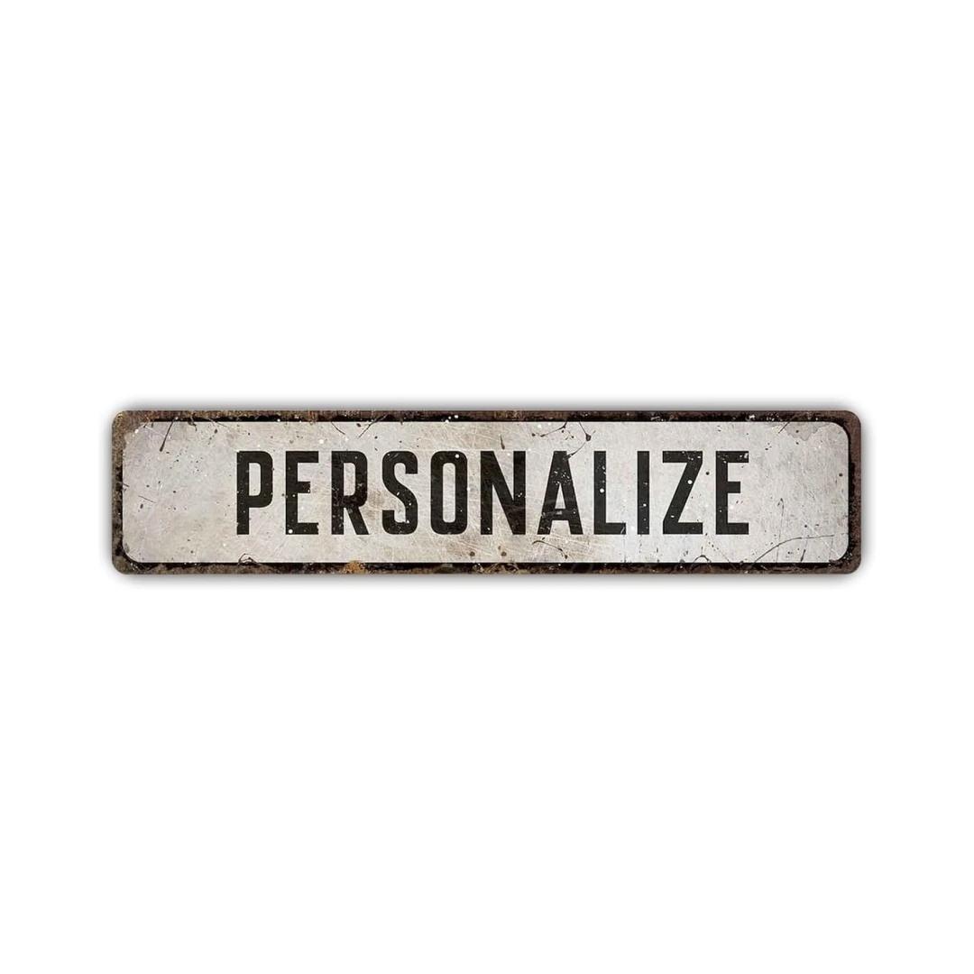 Custom Metal Wall Art Vintage Road Sign Decor Unique Housewarming Gift 10x40cm
Custom Metal Wall Art Vintage Road Sign Decor Unique Housewarming Gift 10x40cm