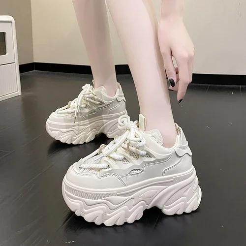 Women Platform Casual Breathable Mesh Shoes 2025 New Summer Chunky Sneakers 8.5CM Wedges Hidden Heels Hollow Leisure Shoes Woman 36 білий
Women Platform Casual Breathable Mesh Shoes 2025 New Summer Chunky Sneakers 8.5CM Wedges Hidden Heels Hollow Leisure Shoes Woman 36 білий