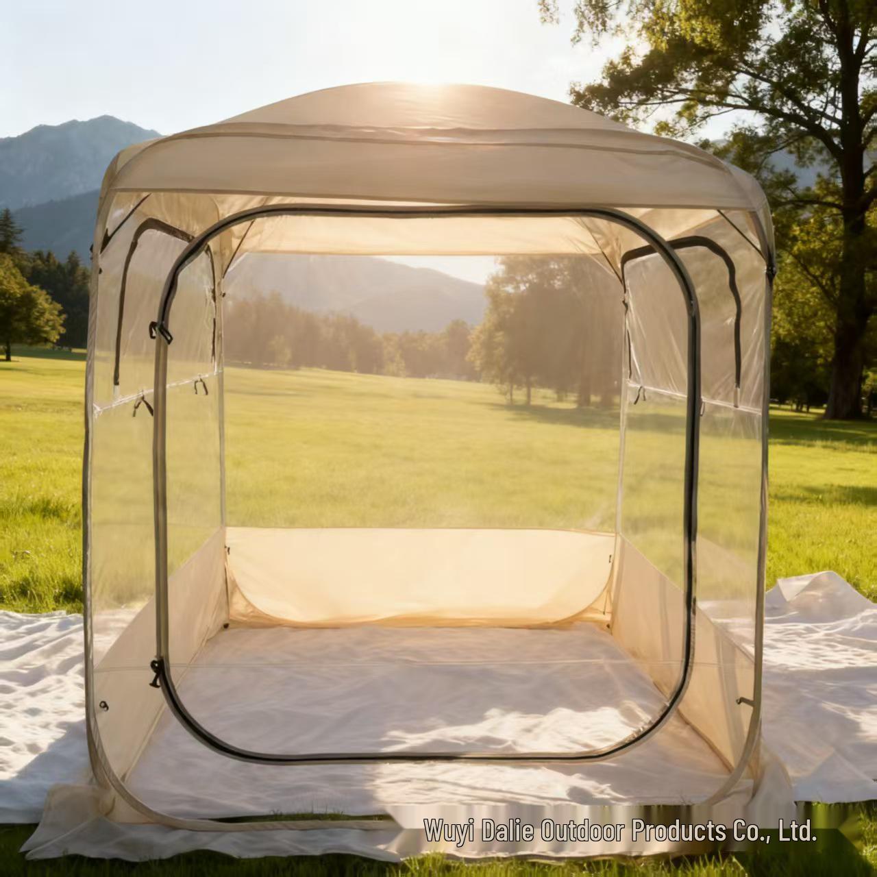 Winter Portable Quick-Open Transparent Camping Tent - Outdoor Travel, Rainproof Sunroom Ivory 130*130*175CM
Winter Portable Quick-Open Transparent Camping Tent - Outdoor Travel, Rainproof Sunroom Ivory 130*130*175CM
