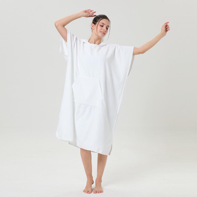 Hooded Microfiber Sport Bathrobe: Absorbent Towel for Swimming, Running, and Beach Use Sleeveless with Pockets 82*110cm
Hooded Microfiber Sport Bathrobe: Absorbent Towel for Swimming, Running, and Beach Use Sleeveless with Pockets 82*110cm