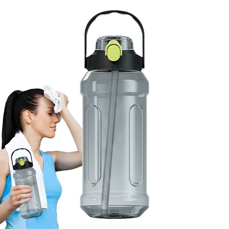 Sports Water Bottle Drinking Tumbler For Hiking Leakproof Sealed Transparent Double Drinking Spout Water Bottle For School чорний
Sports Water Bottle Drinking Tumbler For Hiking Leakproof Sealed Transparent Double Drinking Spout Water Bottle For School чорний