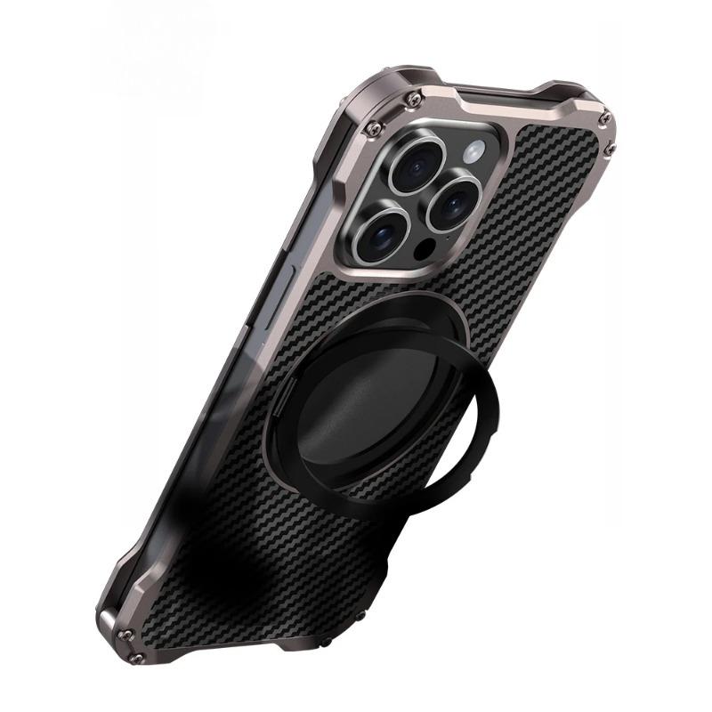 Iphone 15 16 14 13 Pro Max Cover Lightweight Aluminum Alloy Funda Coque Built-in Holder Ring Metal Carbon Fiber Case For iPhone 12
Iphone 15 16 14 13 Pro Max Cover Lightweight Aluminum Alloy Funda Coque Built-in Holder Ring Metal Carbon Fiber Case For iPhone 12