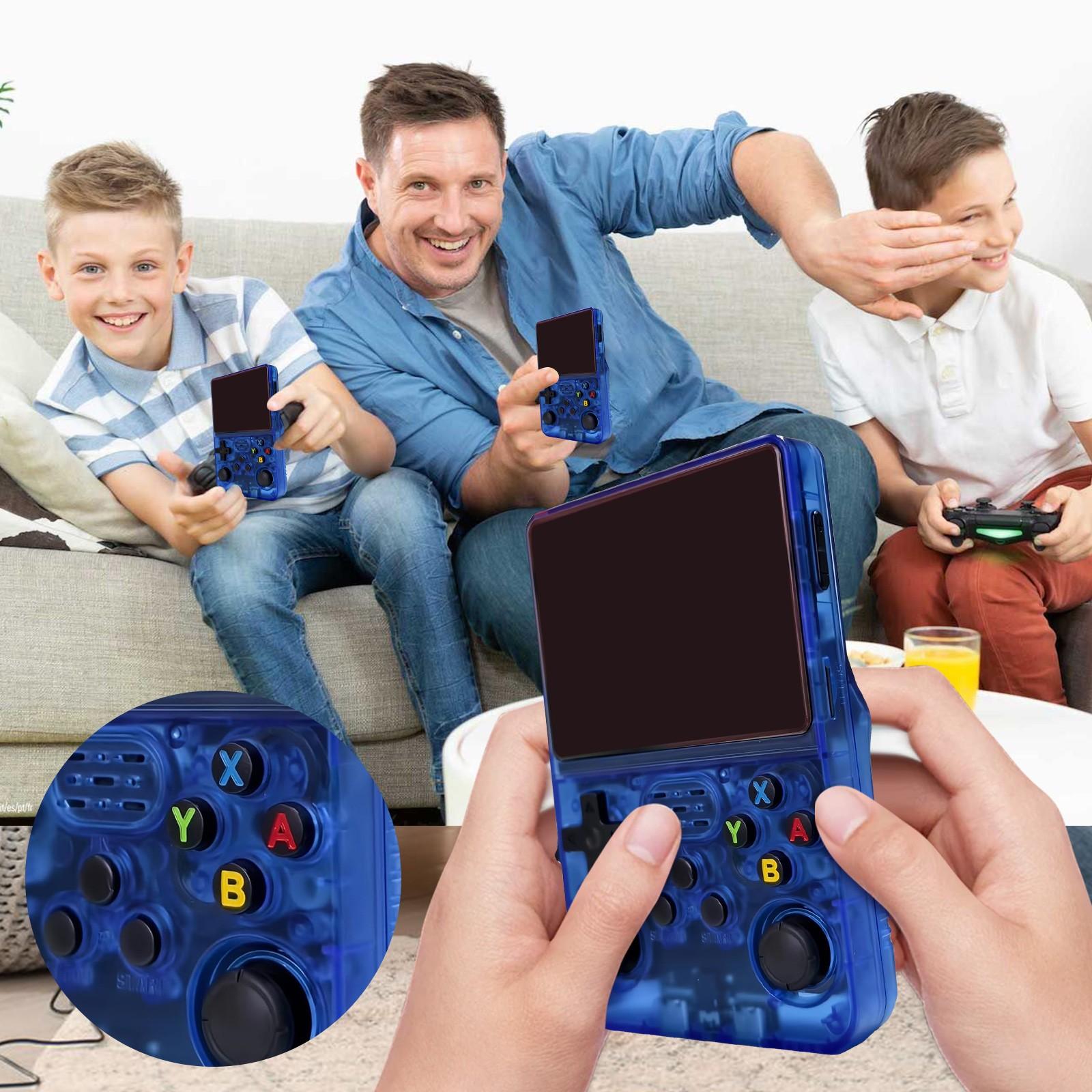 Портативная игровая консоль с 128 ГБ встроенной памяти, 20000+ игр, система Linux с открытым исходным кодом, 3,5-дюймовый IPS-экран, портативный карманный видеоплеер One Size синий
Портативная игровая консоль с 128 ГБ встроенной памяти, 20000+ игр, система Linux с открытым исходным кодом, 3,5-дюймовый IPS-экран, портативный карманный видеоплеер One Size синий