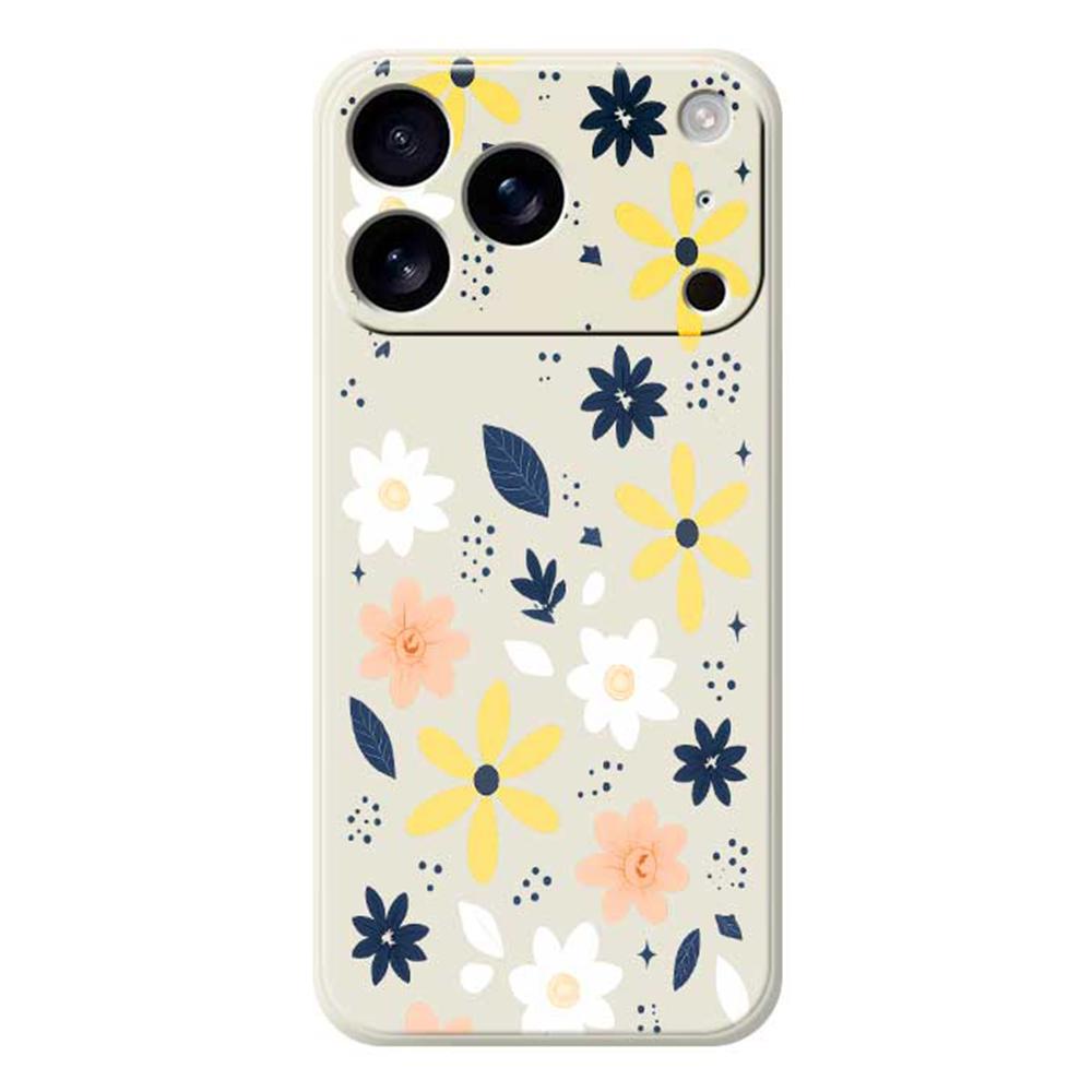 For iPhone 17 Pro Max Case Colorful Floral Blue Leaves Pattern Printing Straight Edge TPU Phone Back Cover Beige
For iPhone 17 Pro Max Case Colorful Floral Blue Leaves Pattern Printing Straight Edge TPU Phone Back Cover Beige
