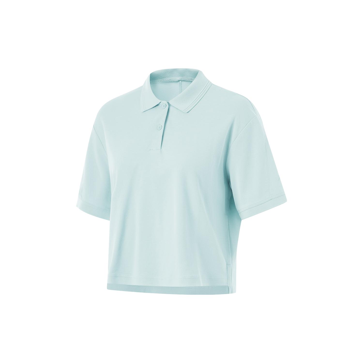 Li-Ning Comfortable Breathable Solid Color Loose Fit Short Sleeve Polo Shirt Women tops Light-Blue APLU284-2 S
Li-Ning Comfortable Breathable Solid Color Loose Fit Short Sleeve Polo Shirt Women tops Light-Blue APLU284-2 S