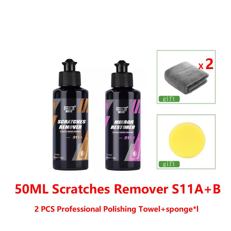 HGKJ S11 Жидкий воск для удаления царапин на автомобиле Полировальная паста для ухода за лакокрасочным покрытием Детейлинг автомобиля Состав для кузова автомобиля Набор для очистки от царапин
HGKJ S11 Жидкий воск для удаления царапин на автомобиле Полировальная паста для ухода за лакокрасочным покрытием Детейлинг автомобиля Состав для кузова автомобиля Набор для очистки от царапин