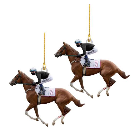 Yousheng 2Pcs Christmas Ornament Acrylic Riding Design Christmas Tree Pendant Holiday Home Decor Car Interior Decoration 2
Yousheng 2Pcs Christmas Ornament Acrylic Riding Design Christmas Tree Pendant Holiday Home Decor Car Interior Decoration 2