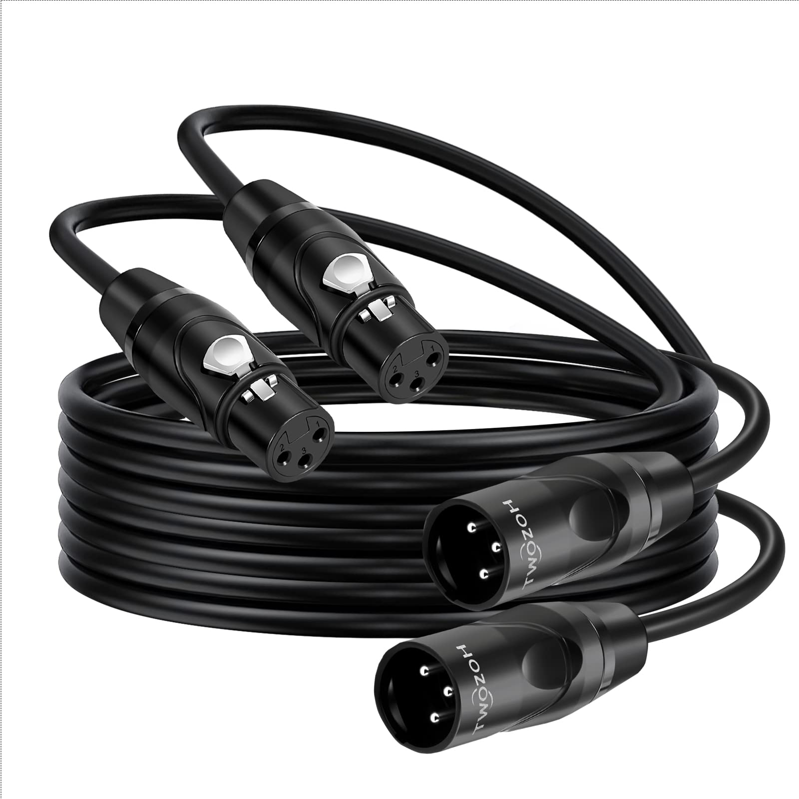 Twozoh XLR Male to Female микрофонный кабель 5M 2шт сбалансированный 3-контактный XLR микрофонный шнур (Профессионал/Hi-Fi)
Twozoh XLR Male to Female микрофонный кабель 5M 2шт сбалансированный 3-контактный XLR микрофонный шнур (Профессионал/Hi-Fi)